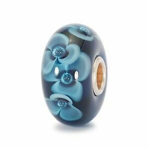 【送料無料】アクセサリー　ネックレス　ガラスビードtrollbeads bead in vetro fiore di mezzanotte tglbe10096