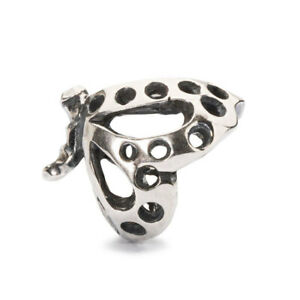 【送料無料】アクセサリー　ネックレス　シルバーバタフライダンスビードtrollbeads bead in argento farfalla danzante tagbe10102