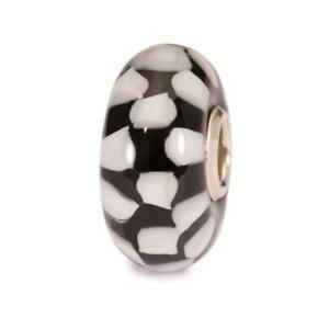 【送料無料】アクセサリー　ネックレス　チェスガラスビードtrollbeads bead in vetro scacchi bianco nero tglbe10073