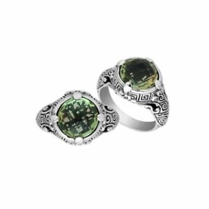 【送料無料】アクセサリー　ネックレス　リングスターリングシルバーアメジストグリーンanello argento sterling con ametista verde ar6232gam7