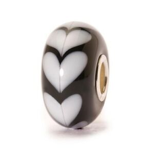 【送料無料】アクセサリー　ネックレス　ホワイトハートauthentic trollbeads white heart tglbe10251 cuore bianco