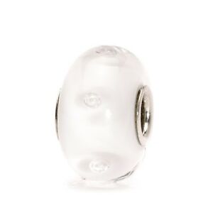 【送料無料】アクセサリー ネックレス オリジナルビーズガラスtrollbeads original authentic bead in vetro bolle bianche tglbe10231