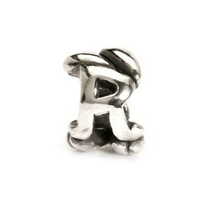 【送料無料】アクセサリー　ネックレス　ビードtrollbeads bead in argento lettera iniziale r tagbe10077