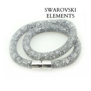【貨物輸送無料】付属物 頸飾り ブレスレットコリアースターダストスワロフスキーbracelet collier stardust pourssiere dtoile swarovskielements rsine argent ネックレス・ペンダント-ジュエリー・アクセサリー-男女兼用アクセサリー