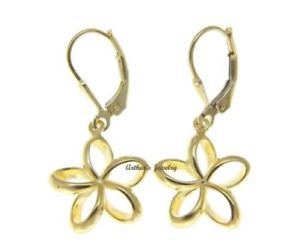 【送料無料】アクセサリー ネックレス ハワイアンオープンプルメリアplaccato oro giallo argento 925 hawaiano aperto plumeria