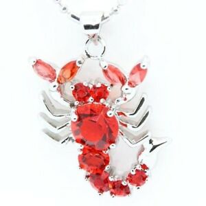 【送料無料】アクセサリー ネックレス ジルコニウムサスペンションossido di zirconio a sospensione scorpione 73 mm
