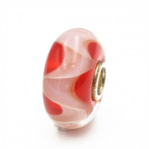 【送料無料】アクセサリー　ネックレス　ビーズガラスコーラルダンスtrollbeads bead in vetro danza corallo tglbe10135