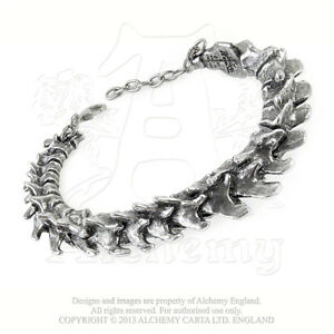 【送料無料】アクセサリー　ネックレス　ピューターカフブレスレットalchemy vertebrepeltro braccialetto bracciale