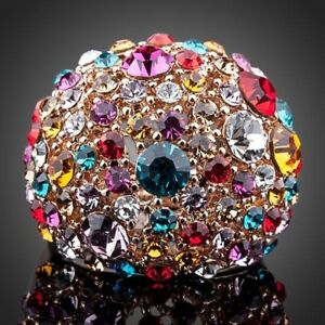 【送料無料】アクセサリー　ネックレス　リングマルチカラーanello a forma di stella multicolore per donne ragazze donna mj0102