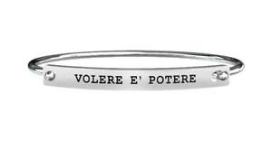 【送料無料】アクセサリー　ネックレス　マンブレスレットスチール…kidult uomo bracciali acciaio philosophy volere potere 731175l