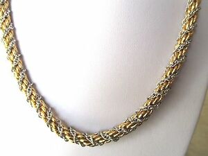 【送料無料】アクセサリー　ネックレス　コリアービンテージアルジェントcollier chaine bijou vintage couleur or argent torsad maille tresse 295