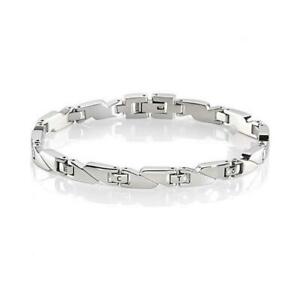 【送料無料】アクセサリー　ネックレス　カフスチールbracciale sector uomo sli59 acciaio nero
