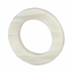 【送料無料】アクセサリー　ネックレス　デザインペンダントernstes design ciondolo an343 seta legno bianco 28 mm 21,754円