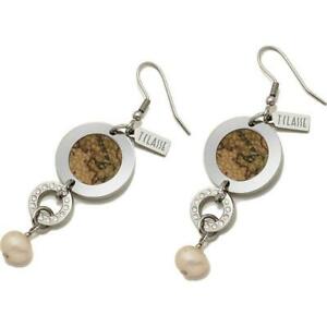 【送料無料】アクセサリー　ネックレス　イヤリングマティーニクラススワロフスキービーズorecchini donna alviero martini 1a classe jpc m1000122 acciaio perle swarovski