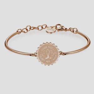 【送料無料】アクセサリー　ネックレス　ブレスレットチャクラヨガスチールバラbrosway, bracciale chakra, mod yoga ,acciaio rose bhk248, nuovo 21,456円