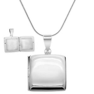【送料無料】アクセサリー　ネックレス　チェーンシルバーペンダントメダイヨンmedaglione con catena argento 925 bildermedaillon portafoto ciondolo amuleto