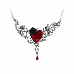【送料無料】アクセサリー　ネックレス　ローズハートネックレスalchimia il sangue rose cuore collana