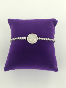 【送料無料】アクセサリー　ネックレス　スターリングシルバーブレスレットテニスブレスレットクリスタル925 argento sterling bracciale tennis bracciale sposa cerchio regalo cz crystal