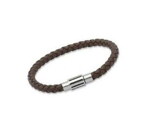 【送料無料】アクセサリー　ネックレス　ユニークダークブラウンブレスレットサプライヤunique men marrone scuro in pelle braccialetto intrecciato b173db19 fornitori autorizzati