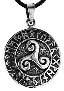 【送料無料】アクセサリー　ネックレス　シルバースパイラルペンダントサブネックレスtriskele ciondolo in argento 925 trischele tre spirale da sub collana 328