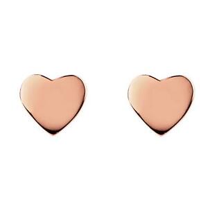 【送料無料】アクセサリー　ネックレス　スターリングシルバースモールミニハートイヤリングローズゴールドlatelita argento sterling piccolo mini amore cuore orecchini rose gold plain