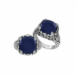 【貨物輸送無料】添え物 頸飾り スターリングシルバーブラックスピネルリングargento sterling anello con spinello nero ar6227sp9