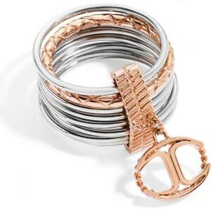 【送料無料】アクセサリー　ネックレス　リングスチールanello fascia donna just cavalli infinity schx170 ros acciaio jc 2 misure 14 18