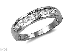 【送料無料】アクセサリー　ネックレス　ジルコンオリジナルカットzircone taglio princess promessa fidanzamento originale anello argento sterling