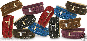 【送料無料】アクセサリー　ネックレス　カフレザーブレスレットセンチメートルゴールデンスチールil mezzometro bracciale pelle bracciali centimetro strass acciaio dorato nuovo 22,052円