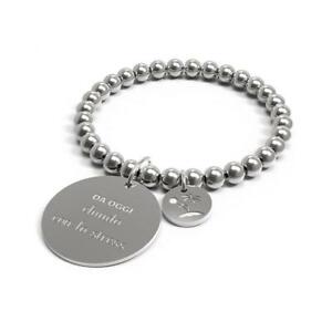 【貨物輸送無料】添え物 頸飾り カフピンクスチールbracciale 10 buoni propositi donna b4307 acciaio rosa
