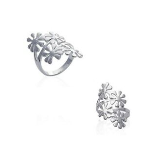 【送料無料】アクセサリー　ネックレス　アルジェントbague fleurs en argent 925 neuve