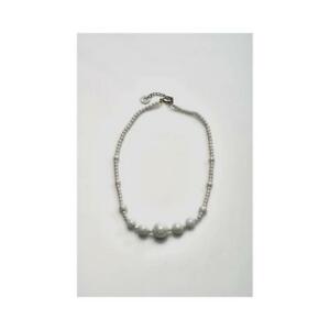 【貨物輸送無料】添え物 頸飾り ネックレスベニスガラスcollana antica murrina venezia perleadi co973a01 vetro bianco