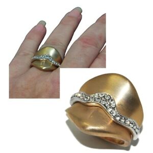 【貨物輸送無料】付属物 頸飾り オリジナルクリスタルブランリングbague jarretire originale de couleur or bross cristal blanc t 52 bijou ring 男女兼用アクセサリー-ネックレス・ペンダント-ジュエリー・アクセサリー