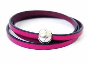 【貨物輸送無料】付属物 頸飾り ブレスレットツアーフクシアbracelet 3 tours voltes fuchsia  demiim ネックレス・ペンダント-男女兼用アクセサリー