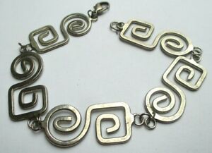 【貨物輸送無料】付属物 頸飾り オリジナルブレスレットアルジェントレトロヴィンテージoriginal bracelet couleur argent maillons ajours bijou rtro vintage 2996 ジュエリー・アクセサリー-男女兼用アクセサリー-ネックレス・ペンダント