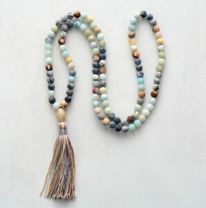 【送料無料】アクセサリー　ネックレス　ビーズネックレスノードオニキスゴールドビーズターコイズnaturale perline collana con nodo lunga onice perline oro turchese boho amazzonite