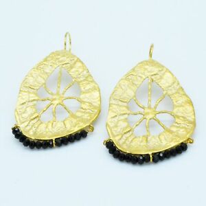 【送料無料】アクセサリー　ネックレス　オスマンオニキスストーンイヤリングaylas ottomano onice placcato oro semi preziosi gem stone orecchini｜hokushin 16,265円