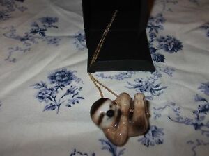 【送料無料】アクセサリー　ネックレス　メアリーネックレスナマケモノe mary porcellana collana bradipo 15,606円