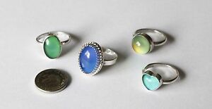 【送料無料】アクセサリー ネックレス スターリングシルバーリングイギリスsterling silver mood ring, fatti a mano nel regno unito|hokushin