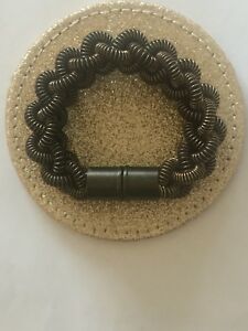 【送料無料】アクセサリー　ネックレス　ロンドンロープデザインブレスレットleju di londra trama grossa marrone rame intrecciato corda design bracciale, nuovo 15,826円