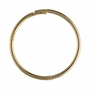 【送料無料】アクセサリー　ネックレス　ジョンソンゴールドプレーンスイングフープイヤリングhs johnson hsjaq0025 9ct oro pianura incernierato orecchini a cerchio
