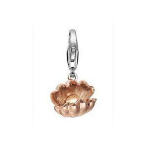 【送料無料】アクセサリー　ネックレス　ペンダントシルバーパールシェルesprit ciondolo charms argento ros zirconi pearl shell eschsur 90895b000