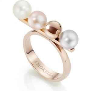 【送料無料】アクセサリー　ネックレス　リングサイズanello donna morellato lunae sadx05014 acciaio ros perle misura 14 lady