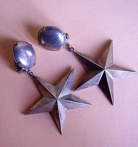【送料無料】アクセサリー　ネックレス　クリップ2227 boucles doreilles clips etoiles metal argente