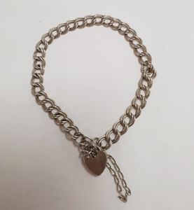 【送料無料】アクセサリー ネックレス ブレスレットアルジェントマッシフbracelet en argent massif 925 fermeture coeur et chaine de scurit refm471|hokushin