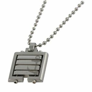 【送料無料】アクセサリー　ネックレス　ペンダントネックレスセクターcollana pendente uomo sector sac02 acciaio pallinata ancora 49 cm