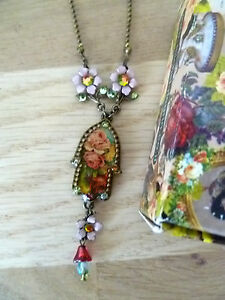 【送料無料】アクセサリー　ネックレス　コリアヌフmagnifique collier michal negrin 45 50 cm etat neuf