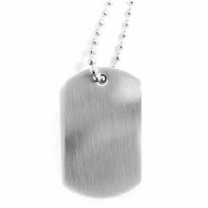 【送料無料】アクセサリー ネックレス プレートカスタムスチールマイtarghetta militare personalizzata in acciaio my mility
