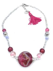 【送料無料】アクセサリー　ネックレス　ネックレスイタリアムラノガラスcollana donna antica murrina vetro di murano made in italia art vn 107