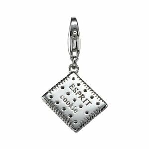 【貨物輸送無料】付属物 頸飾り ペンダントシルバークッキーesprit ciondolo charms argento cookie eschsur  90918a000 ネックレス・ペンダント-男女兼用アクセサリー-ジュエリー・アクセサリー